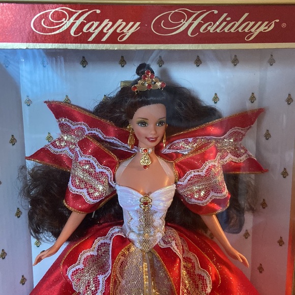 Barbie Doll Happy Holidays Special Edition 1997 Mattel 17832 - Picture 2 of 9